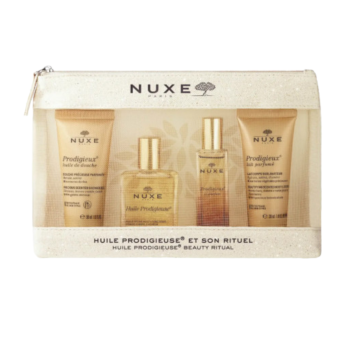 Trousse huile prodigieuse et son rituel Nuxe - trousse de 4 produits 