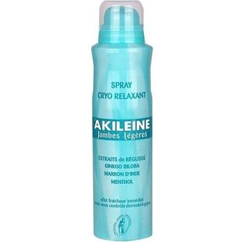 Spray cryorelaxant jambes légères Akileïne - spray de 150ml