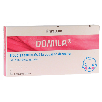 Domila Weleda - boîte de 6 suppositoires