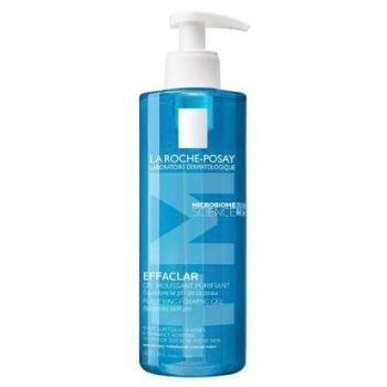 Effaclar gel moussant purifiant peaux grasses et sensibles La Roche-Posay - Flacon-pompe de 400ml