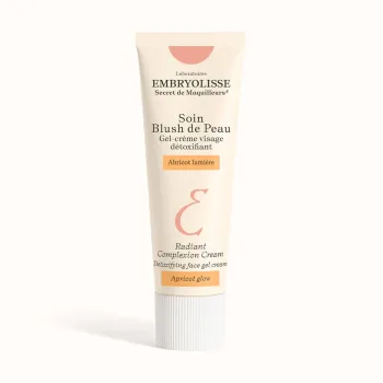 Soin Blush de Peau gel-crème visage détoxifiant abricot lumière Embryolisse - tube de 50 ml