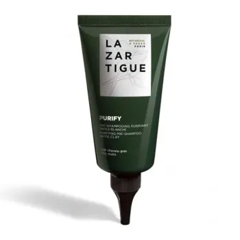 Pré-shampooing purifiant argile blanche Lazartigue - tube de 75ml