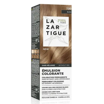 Émulsion colorante 7.00 blond Lazartigue - tube de 60ml