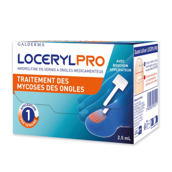Locerylpro 5% vernis à ongles médicamenteux - flacon de 2,5ml