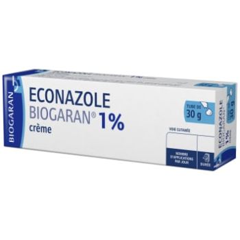 Econazole crème 1% Biogaran - tube de 30 g