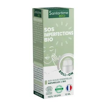 SOS Imperfections bio Santarome - roll-on de 10ml