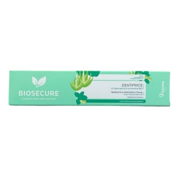 Dentifrice à l'aloe vera et menthe bio Bio Secure - tube de 75ml