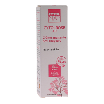 Cytolrose AR crème apaisante anti-rougeurs peaux sensibles Cytolnat - tube de 40ml