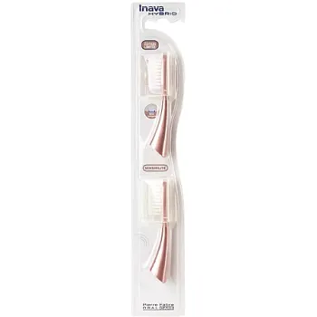 Brossette recharge hybrid timer Inava - lot de 2 brossettes