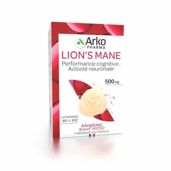 Arkog&eacute;lules Lion's Mane Arkopharma - boite de 60 g&eacute;lules