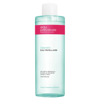 Eau pr&eacute;cieuse clearskin eau micellaire d&eacute;maquillante - flacon 400 ml