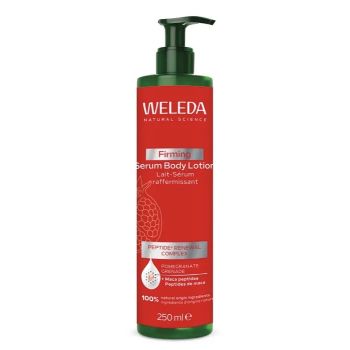 Lait-sérum raffermissant corps Weleda - flacon-pompe de 250ml