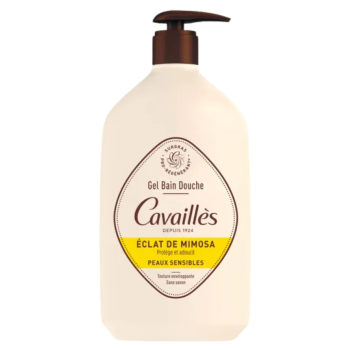 Gel bain douche éclat de mimosa Rogé Cavaillès - flacon pompe de 1l 