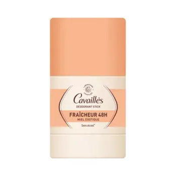 D&eacute;odorant fra&icirc;cheur 48h miel exotique Rog&eacute; Cavaill&egrave;s - stick de 50ml
