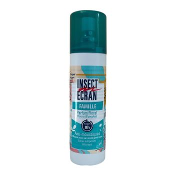 Spray répulsif anti-moustiques famille parfum floral Insect Ecran - spray de 100ml