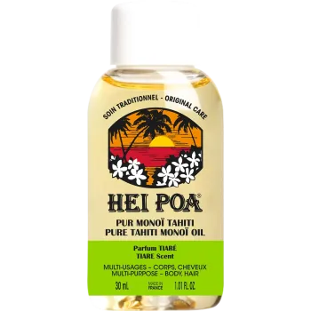 Pur mono&iuml; tahiti parfum tiar&eacute; Hei Poa - flacon de 30ml
