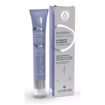 HYDRA+ gelée mains hydratante et nettoyante Lehning - tube de 50ml