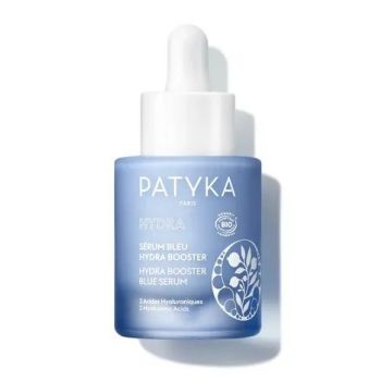 S&eacute;rum bleu Hydra Booster bio Patyka - flacon-pipette de 30ml