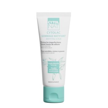 Cytolac gommage matifiant Cytolnat - tube de 75ml