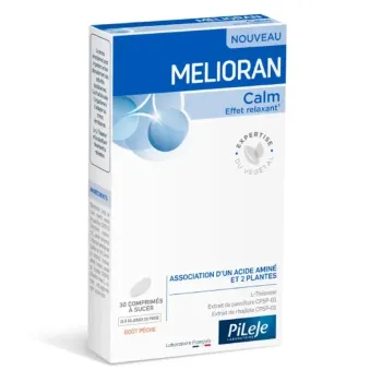 Melioran Calm effet relaxant Pileje - boite de 30 comprimés à sucer