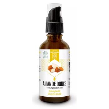 Huile végétale d'amande douce bio Dayang -flacon-pompe de 50ml