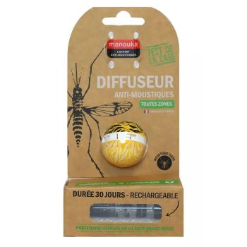 Diffuseur anti-moustiques toutes zones Manouka - 1 diffuseur
