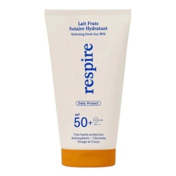 Lait frais solaire hydratant SPF50+ Respire - tube de 150ml
