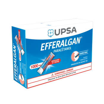 Efferalgan 1g cappuccino granulés en sachet - boite de 8 sachets