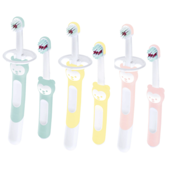 Kit brosse à dents d'apprentissage MAM - kit de 2 brosses à dents