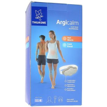 Argicalm Coussin thermique argile 43 cm x 17 cm Thuasne - 1 coussin