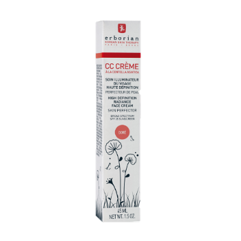 CC crème à la Centella Asiatica Erborian - Teinte : Doré - tube de 45 ml
