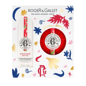Coffret Gingembre rouge Roger & Gallet - coffret de 2 produits