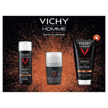 Coffret Mon rituel bien-être homme Vichy - coffret de 3 produits