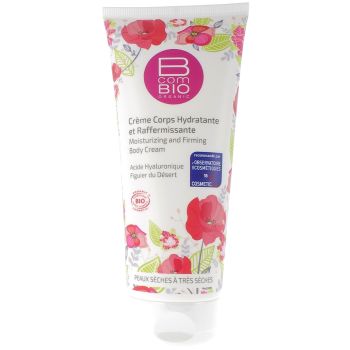 Crème corps hydratante et raffermissante BcomBIO - tube de 200 ml