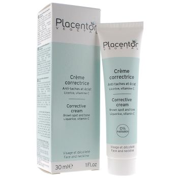 Crème correctrice anti-taches et éclat Placentor - tube de 30 ml