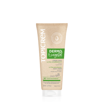 Dermo végétal crème corps ultra-nourrissante Topicrem - tube de 200 ml