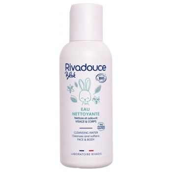 Eau nettoyante micellaire bébé bio Rivadouce - flacon de 75 ml