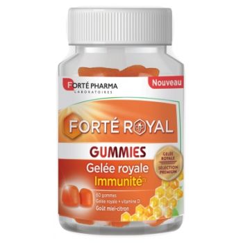 Forté Royal Gelée royale immunité Forté Pharma - pot de 60 gummies