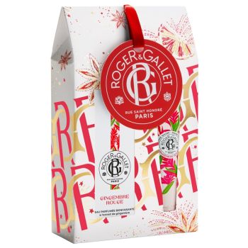 Gingembre rouge Coffret rituel parfumé Roger & Gallet - coffret de 2 produits