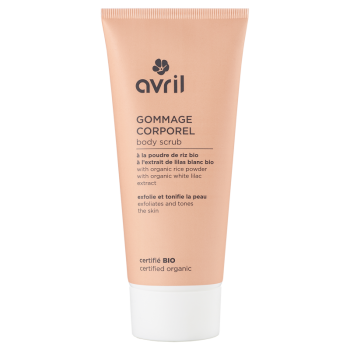 Gommage corporel bio Avril - tube de 200 ml
