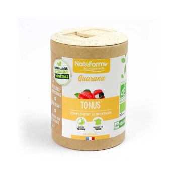 Guarana tonus Nat&Form - boite de 60 gélules