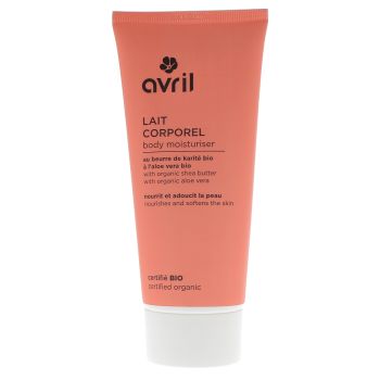 Lait corporel bio Avril - tube de 200 ml