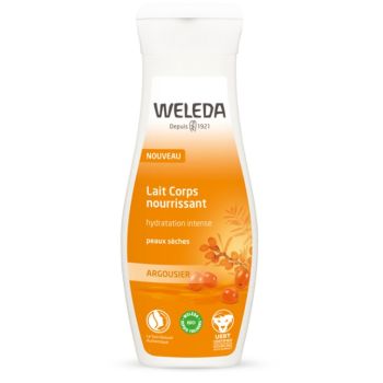 Lait corps Nourissant Argousier bio Weleda - tube de 200 ml