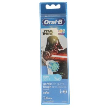Brossettes de rechange Star Wars Stages Power Oral-B - 3 recharges
