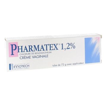 Pharmatex 1,2% crème vaginale - tube de 72g