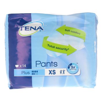 Proskin Pants Plus Slips absorbants taille XS Tena - sachet de 14 slips