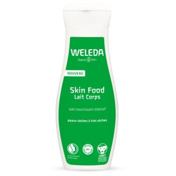 Skin Food Lait corps bio Weleda - flacon de 200 ml