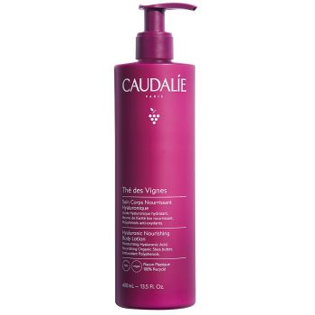 Soin corps nourrissant Thé des Vignes Caudalie - flacon-pompe de 400ml