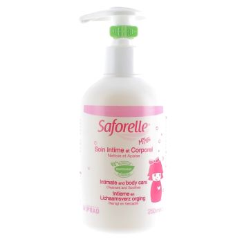 Soin intime et corporel Miss Saforelle - flacon pompe de 250 ml