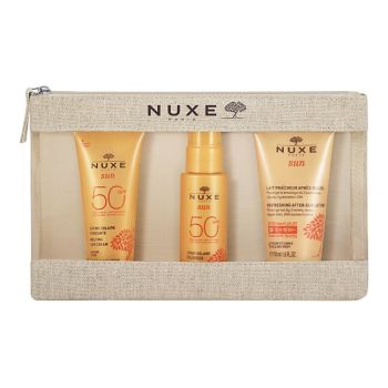 Sun trousse mes indispensables haute protection solaire Nuxe - trousse de 3 produits